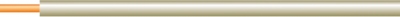 Fil rigide - H07VU - 1 x 1.5 mm� - Ivoire - Couronne de 100 M�tres