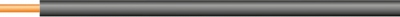Fil rigide - H07VU - 1 x 1.5 mm� - Noir - Couronne de 500 M�tres