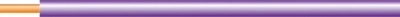 Fil rigide - H07VU - 1 x 1.5 mm� - Violet - Couronne de 100 M�tres