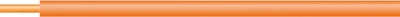 Fil rigide - H07VU - 1 x 2.5 mm� - Orange - Couronne de 100 M�tres