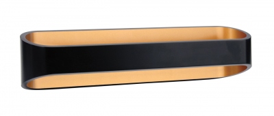 Applique murale - Aric PALACE - 2 x 9W - 3000K - Dimmable - Noir et or - ARIC 50547