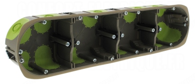 Boite cloison s�che 8-10 modules profondeur 40 mm Bizline R Box