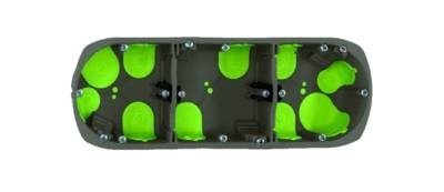 Boite cloison s�che 6-8 modules profondeur 50 mm Bizline R Box