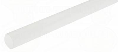 Gaine thermor�tractable transparente de 12 � 4 mm
