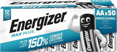Pile alcaline - Energizer Max Plus - AAA - Lot de 50 - Energizer 444933
