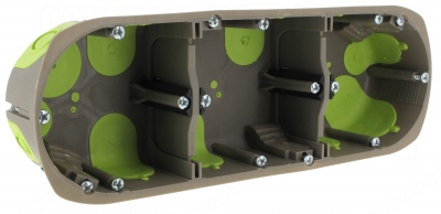 Boite cloison s�che 6-8 modules profondeur 40 mm Bizline R Box