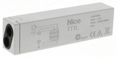 Logique de commande NICE Mindy TT1L pour la commande d'clairage