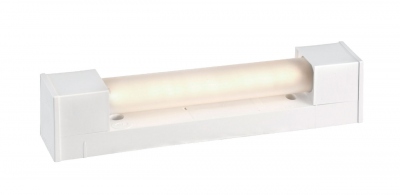 R�glette - S19  Aric B52 - Avec interrupteur et prise - Blanc - Sans lampe - Aric 0653
