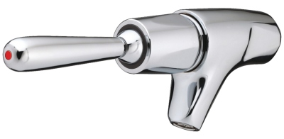 Robinet de lavabo - Simple - P704 - Fixation murale � manette - Eau chaude et froide - 12 x 17 - NF  - Presto 63910