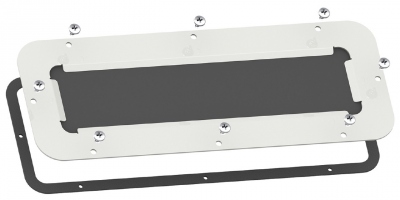 Plaque passe-c�bles FlexiCable - Pour coffret S3D - 545 x 130 mm - Schneider electric NSYTLFME