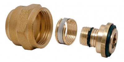 Raccord � ecrou tournant RETIGRIPP - Tube PER Diam�tre 16 vers Femelle 20 x 27 - Gripp