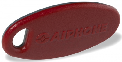Badge de proximit� - Pour lecteur UGVBT et CUGVBT - Gris / Rouge - Aiphone KEYGR