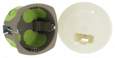 Boite cloison s�che luminaire applique diam�tre 67 mm Bizline R Box