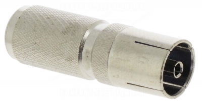 Fiche m�tallique femelle 9.52mm � visser sur c�ble 7mm