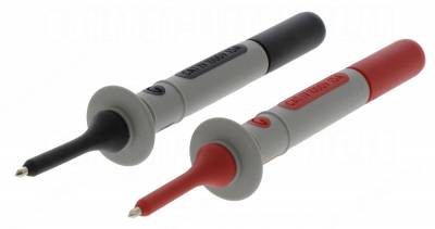 Jeu de 2 pointes de touches de 4mm surmoul�es 1000V Chauvin Arnoux