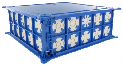 Boite de d�rivation pavillonaire - MEGABOX - NO AIR - BBC - 250 x 250 x 85 mm - BLM Distribution 590250