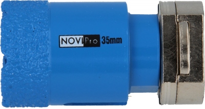 Scie cloche diamant� - Avec adaptateur int�gr� - 35 mm - Novipro 9631035