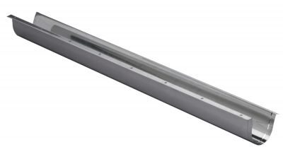 Goulotte de protection - En inox - Pour tube gaz - Longueur 1 m�tre - Ten 999060