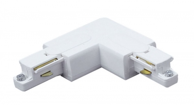 Coude 90 degr�s  - Pour rail 1 allumage Aric 029 - Blanc - ARIC 1652
