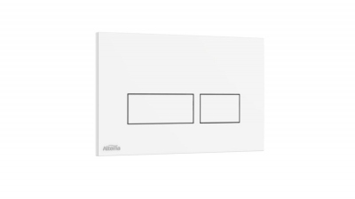 Plaque de commande Deco - Pour b�ti-support autoportant Concerto 2 - Blanc - Alterna K5231-K-EWS10