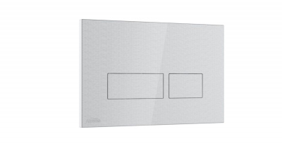 Plaque de commande Deco - Pour b�ti-support autoportant Concerto 2 - M�tal bross� - Alterna K5231M-K-EWS1