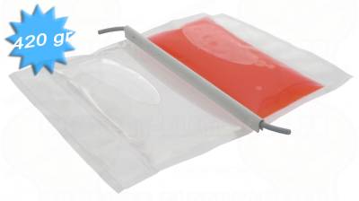 Gel d'�tancheit� pour boite de d�rivation �lectrique en pochette de 420 grammes