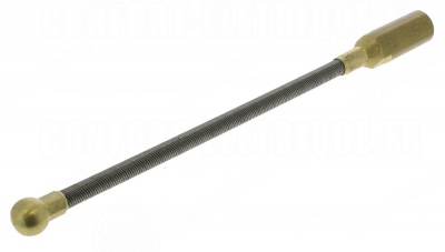 T�te flexible M12 � boule pour aiguille diam. 9 - 10 -12mm
