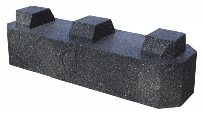 R�hausse pour support au sol anti-vibratiles - Rubber Foot 600