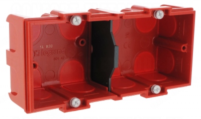 Boite 4 - 5 modules � sceller profondeur 40 mm Legrand Batibox