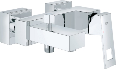 Mitigeur - Bain / Douche - EUROCUBE - 15 x 21 - Chrom� - Grohe 23140000