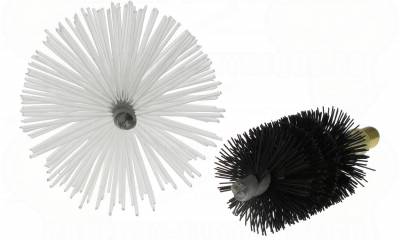 Kit de 2 brosses de ramonage pour baguette tire fil