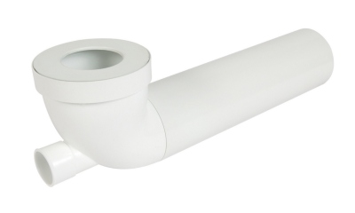 Pipe longue pour WC - Diamtre 100 mm - Longueur 400 mm - Piquage Femelle 40 mm- Nicoll CTWP40