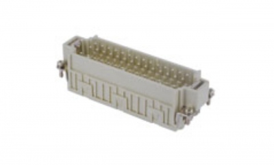 Insert m�le - A lame de pression - 42P+T - 10A - 400V- Gabarit 104.27 - ILME CDSM42