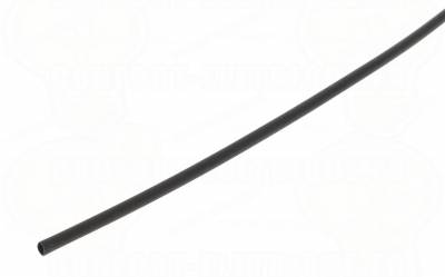 Gaine thermor�tractable noire de 1.5 � 0.5 mm