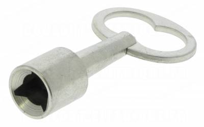 Cl� triangle 14mm pour contacteur acc�s pompier