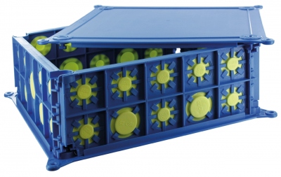 Boite de d�rivation pavillonaire - MEGABOX standard - 250 x 250 x 85 mm - BLM Distribution 510250