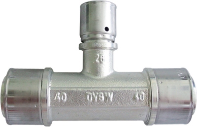T  sertir - Tube Multlcouche - 40 - 26 - 40 mm - Oventrop 1513163