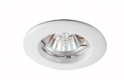 Spot encastr� blanc int�rieur lampe halog�ne 50W G4