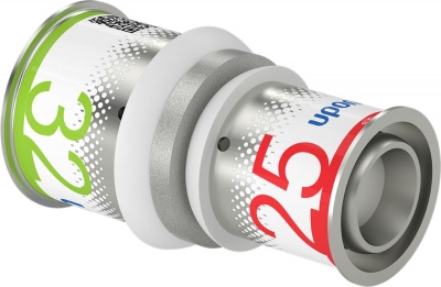 Manchon � sertir - R�duit - S-Press PLUS - 32 mm vers 25 mm - Uponor 1070556