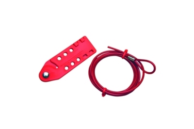 Syst�me de consignation avec cable en acier
