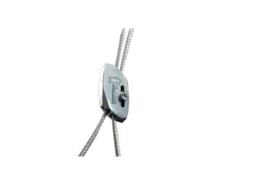 Verrous de suspension � syst�me de d�verrouillage int�gr� pour c�ble 1,5 - 2,5 mm par 25