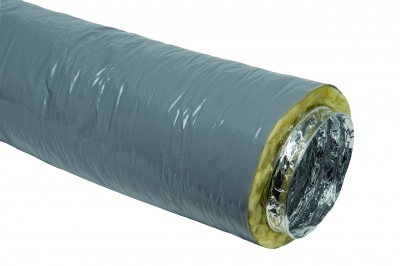 Gaine souple isole - PVC - Diamtre 125 mm - 25 mm - 6 mtres - Aldes 11091659