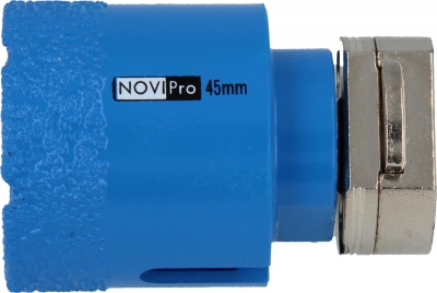 Scie cloche diamant� - Avec adaptateur int�gr� - 45 mm - Novipro 9631045