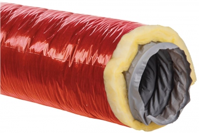 Gaine PVC - Souple - Renforc�e - Diam�tre 125 mm - 6 m�tres - Unelvent 813964