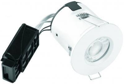 Kit spot encastr� - ISOPRO - Fixe - IP65 - GU10 - 5W - 4000K - Blanc - Abi - Aurora DL150044