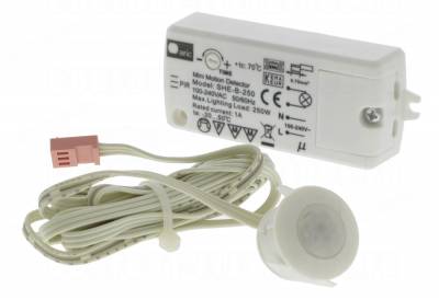 D�tecteur de pr�sence infrarouge � tete d�port�e Aric Sensor 1