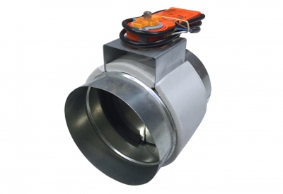 Registre motoris� - 200 mm - Avec servomoteur 230 Volts - Baillindustrie REGIMOTO200