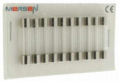 Fusible miniature - Verre - 6 x 32 - 250 Volts - 3.15 Amp�res - Type F (Rapide)