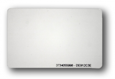 Badge passif de proximit� - Mifaire 1K iso - Pour lecteur 13.56 Mhz - Format carte de cr�dit - ACIE CA301M