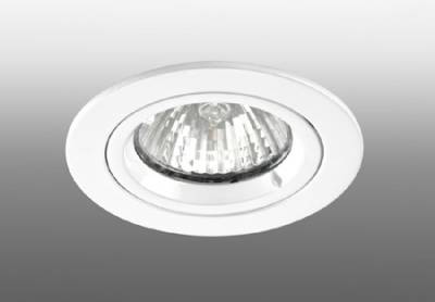 Spot encastr� rond fixe GU10 Aric Speed 50 -230 blanc
